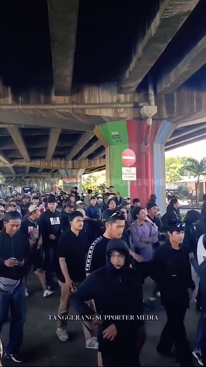 Persita fans away stadion JIS jakarta I persija Jakarta vs persita tangerang | #persija  #persita