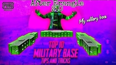 Top 10 best tips and tricks for military Base in pubg mobile | NATURAL YIFI GAMING | MALAYALAM