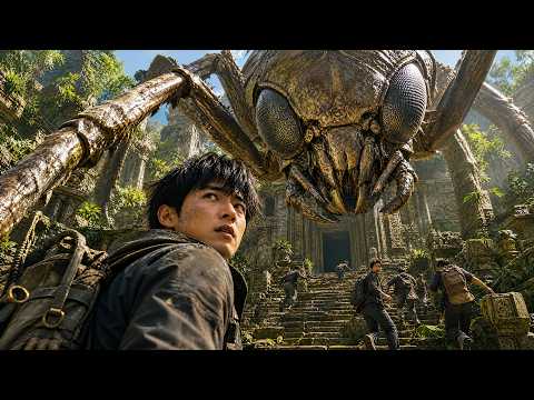 FULL MOVIE 4K: Expedition Triggers Bronze Door Trap! Awakened Millennium Monster Attacks, No Escape!