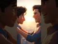"one friend accidentally discovered other's troubles, and became his biggest blessing." #shorts #ai