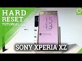How to Hard Reset SONY Xperia XZ - Reset Customization Code
