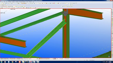 insert bracing tekla structure
