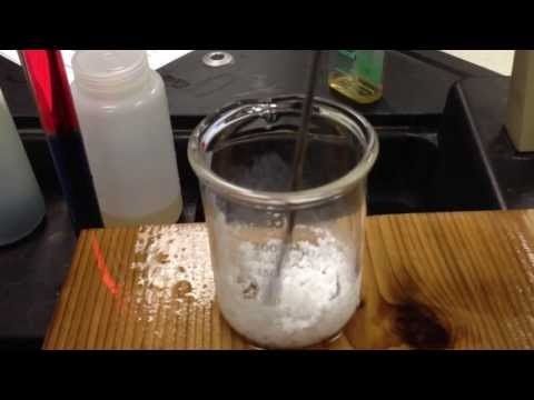 Cool Demo - Endothermic reaction