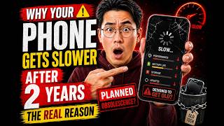 "Why Your Phone Gets Slower After 2 Years — The Real Reason" — planned obsolescence angle