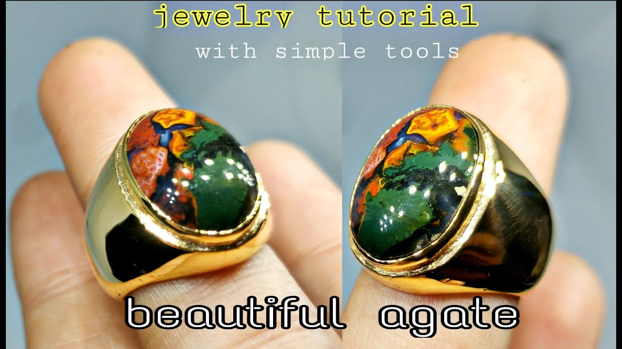 ring making tutorial for beginners - cara membuat cincin pria untuk pemula
