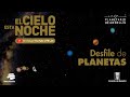El cielo esta noche: desfile de planetas | Planetario de Medellín
