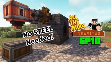 ATM Gravitas IMMERSIVE ENGINEERING and CREATE FAST START in TFC | Minecraft 1.18.2 | EP 10