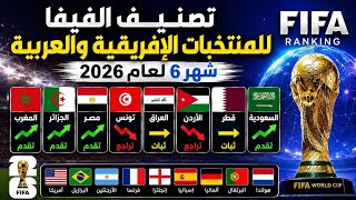 تصنيف منتخب المغرب التاريخي لدي الفيفا بعد فوز الجزائر ضد هولندا 0/1.. استعداد كأس العالم 2026