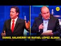 Debate presidencial del JNE: Daniel Salaverry y Rafael López Aliaga debaten sobre la corrupción