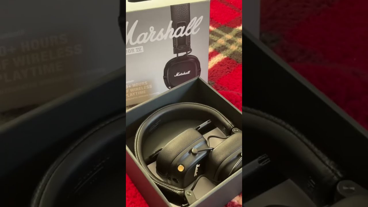 Perfect Headphones For My It Girls Unboxing Marshall Itgirl