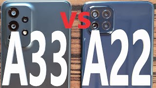 Samsung Galaxy A33 vs Samsung Galaxy A22 - SPEED TEST + multitasking - Which is faster!?