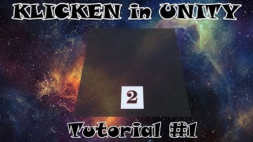 Klicken на Unity #1 - Логика игры