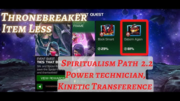 MCOC | EQ 2.2| Spiritualism - 1 | Osborn Again | TIES THAT BIND | TB| Item less|