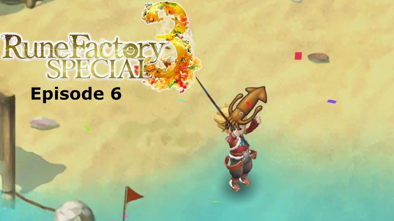 Rune Factory 3 Special - Episode 6 - [Fishing Frenzy Contest] - YouTube