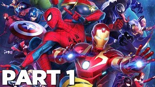 MARVEL ULTIMATE ALLIANCE 3 THE BLACK ORDER Walkthrough Gameplay Part 1 - INTRO (Switch)