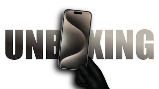 Apple iPhone 15 Pro - ASMR Unboxing