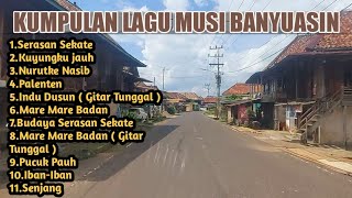 kumpulan lagu Daerah Muba // Di iringi Pemandangan Kampung //Pengobat rindu untuk yg di rantauuan