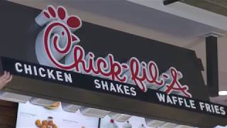 Go Inside the Mercedes-Benz Stadium Chick-fil-A Chick Fil A At Mercedes Benz Stadium