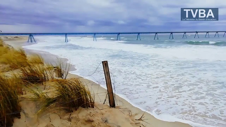 Quand nos plages disparaissent sous l'effet des gros coefficients...