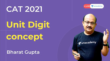 Check out our latest offerings - https://bit.ly/CAT_Whatsnew Unit digit concept | Bharat Gupta