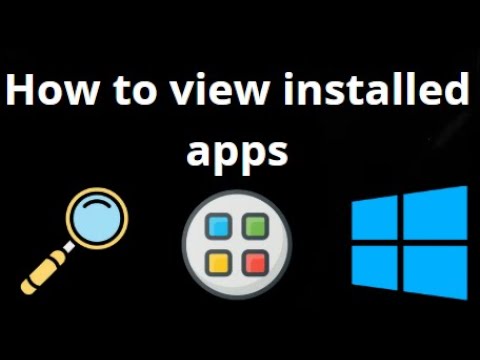 How to View Installed Apps or Programs on Your Windows 11 PC