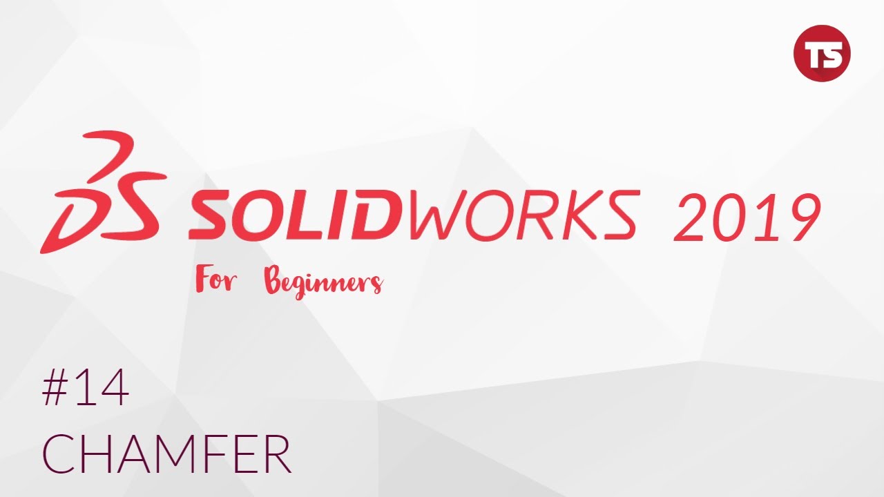 Solidworks Tutorial for Beginners #14: Chamfer. [2018] - YouTube
