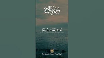 سورة الحج SURAH AL-HAJJ #عبدالولي_الاركاني #abdulwali_alarkani