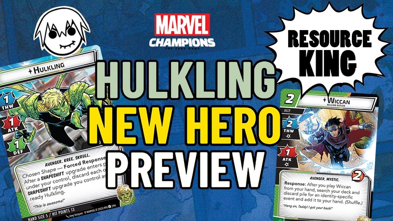 Marvel Champions HULKLING Hero Preview
