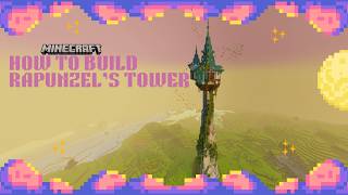 Minecraft Tutorial - Rapunzel's Tower (Tangled)