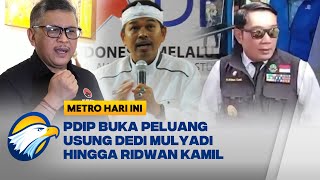 PDIP Berpotensi Usung Dedi Mulyadi hingga RK Maju Pilgub Jabar 2024