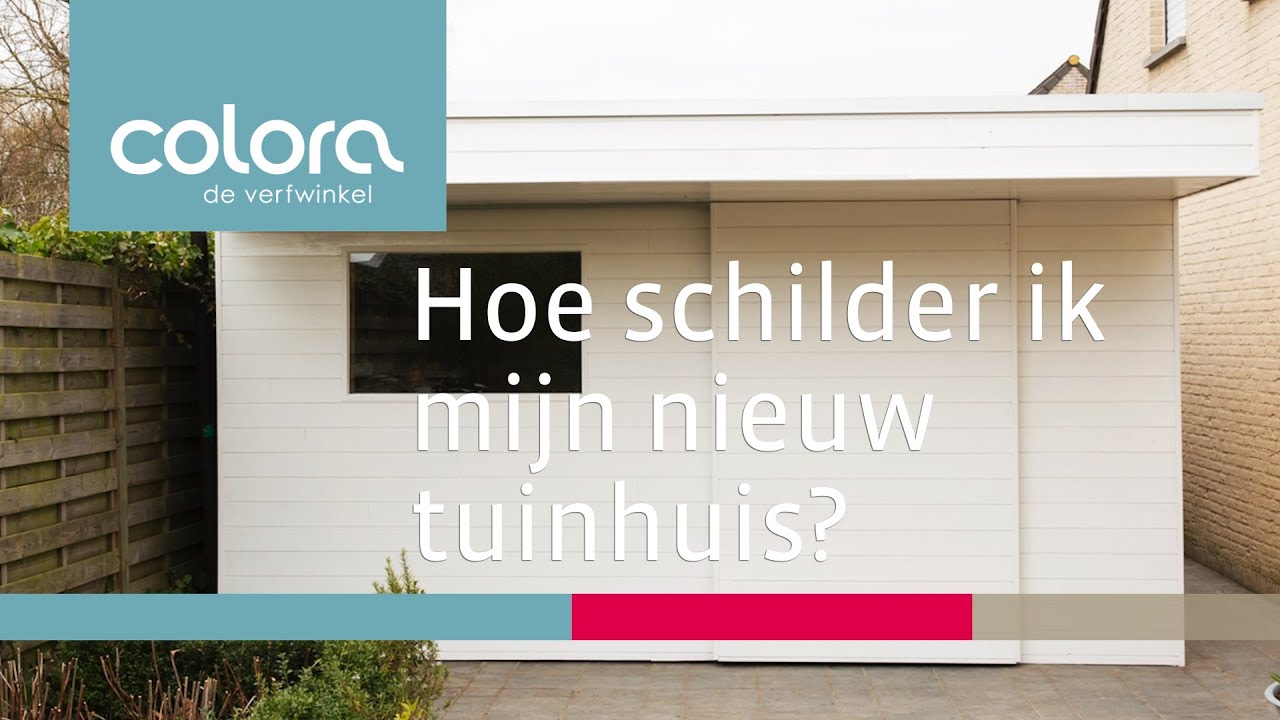 Hout buiten schilderen webshop colora