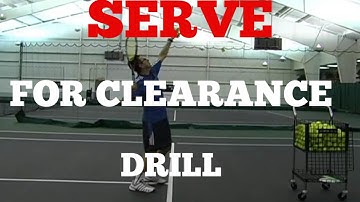 STOP Hitting Your Serve In The NET - Try This Drill!!!