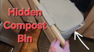 Amazon Review of This Gallon Kitchen Compost Bin - Out of Sight