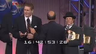 Mean Gene Can&#39;t Stop Laughing At Steven Regal &amp; Sir William | WCW Outtake