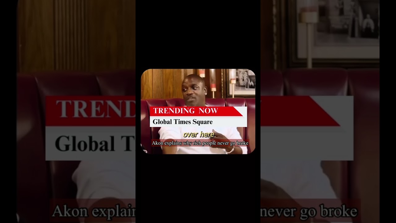 Akon Reveals Why Rich People Stay Rich 💡 This Will Open Your Eyes!