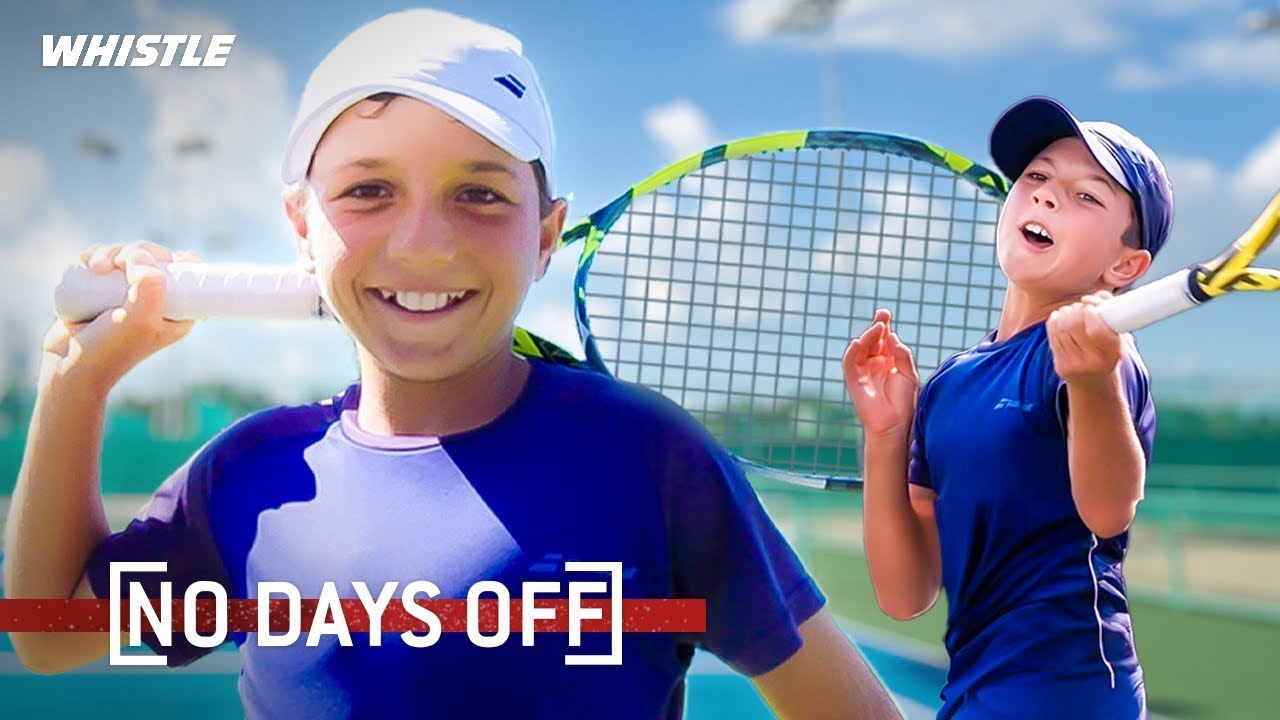 12-Year-Old FUTURE US Open Tennis Champ?! 🎾