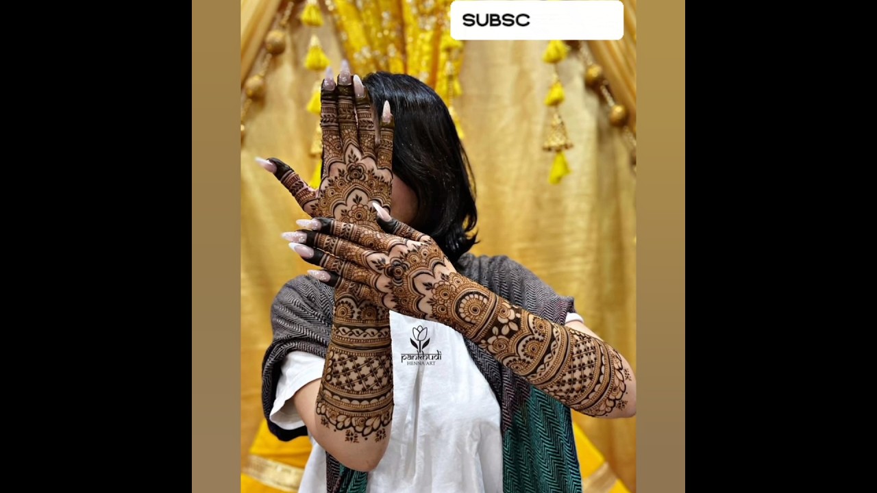 Latest Bridal Mehandi Design 2025|Full Hand|Beautiful & Easy🥰 