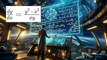 Solve the differential equation using a substitution u = y/x