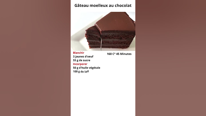 Gâteau ultra moelleux au chocolat #shorts