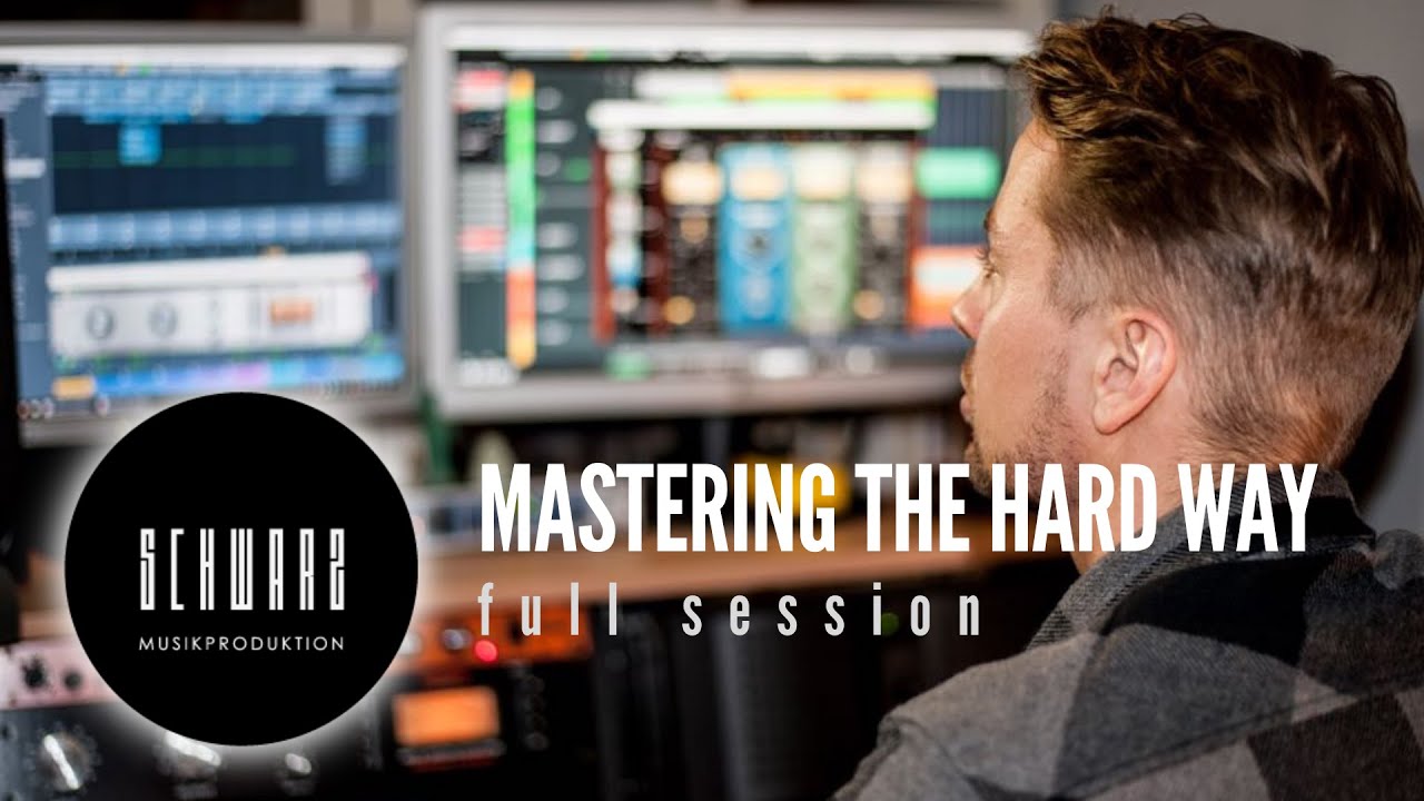Mastering The Hard Way *Full Session Metal, Rock, Mastering - YouTube