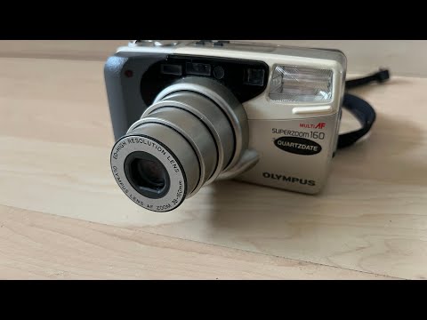 Olympus Superzoom 160 multi AF quartzdate 35mm photofilm