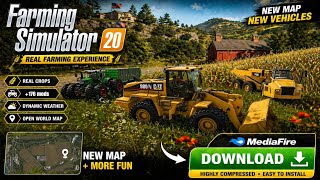 FARMING SIMULATOR 20😱NEW 𝗩𝗜𝗣 MOD APK✅SIZE :- 2GB #FS20 #catk7