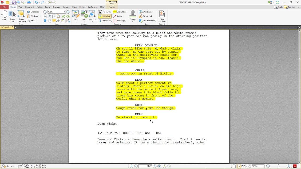Get Out () | Script Slug get out script pdf download