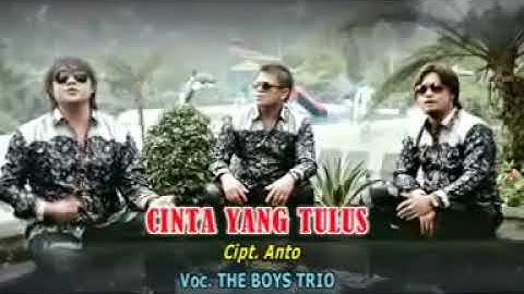 The boys trio cinta yang tulus