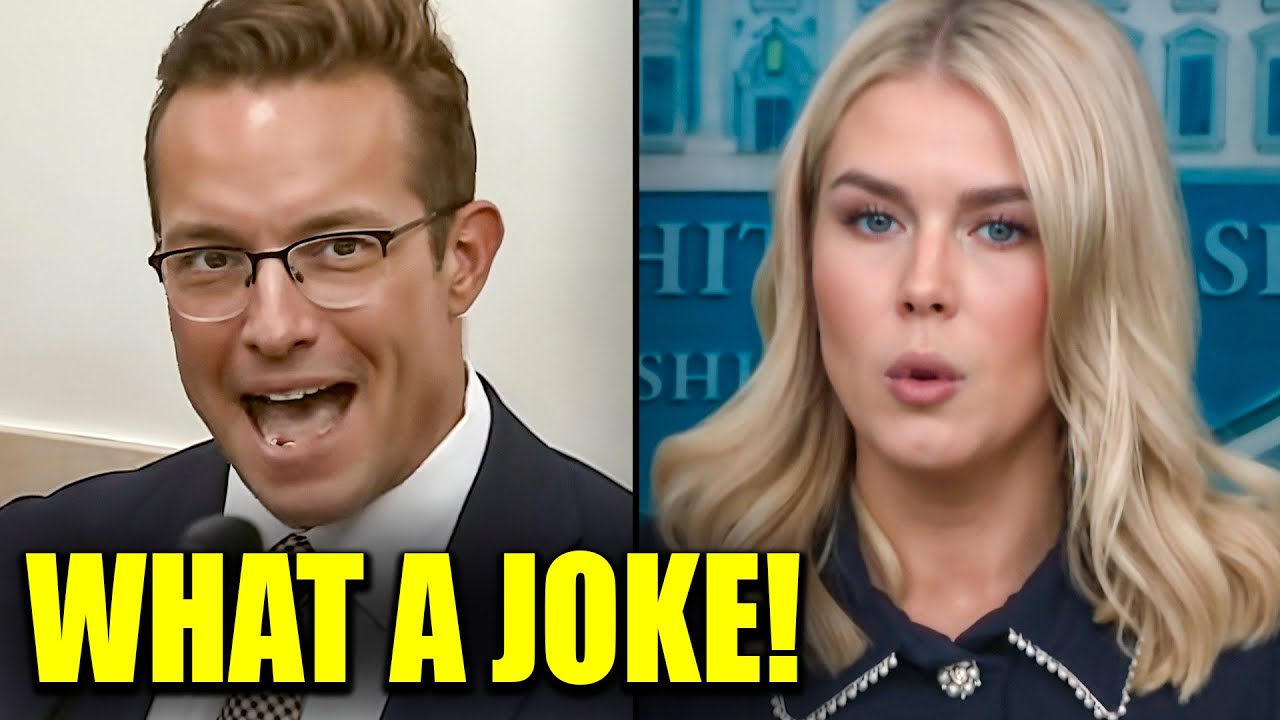 Karoline Leavitt Has TRAIN WRECK Presser As ICE Assault Receipts Drop