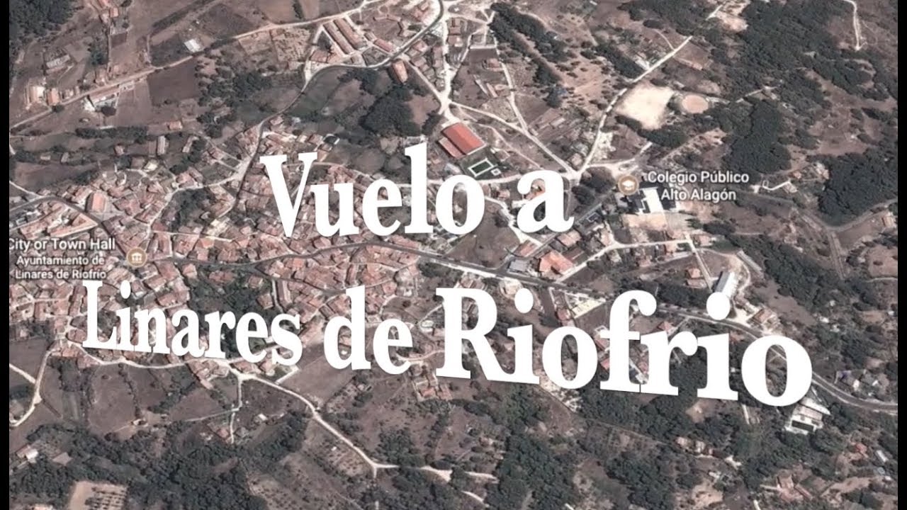 Vuelo a Linares de Riofrio, San Miguel y la Sierra de Francia. Salamanca