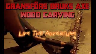 Granfors Bruks Axe Wood Carving