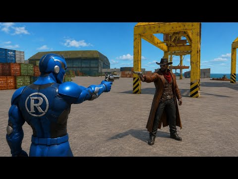Rope Hero vs Joe The Cowboy (Ghetto) in Mafia City Wars by Not Usairim Gamerz