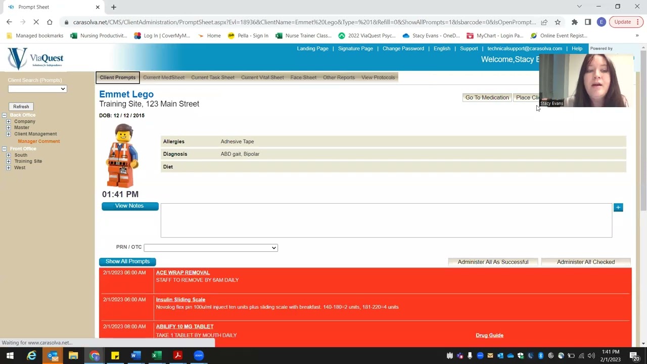 Carasolva- How To Add Or Delete Medication - YouTube