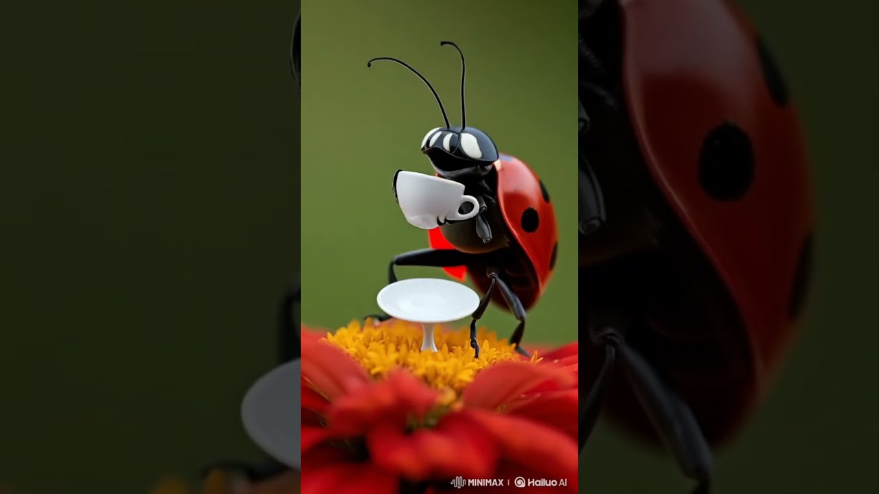 AI Whimsy Day In My Life A Ladybug 